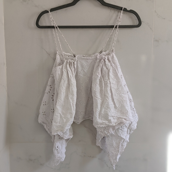 Free People
White New Romantics Eyelet Tank /Cami - Picture 3 of 4